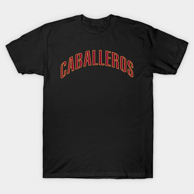 Cleveland Cavaliers Caballeros español T-Shirt by teakatir